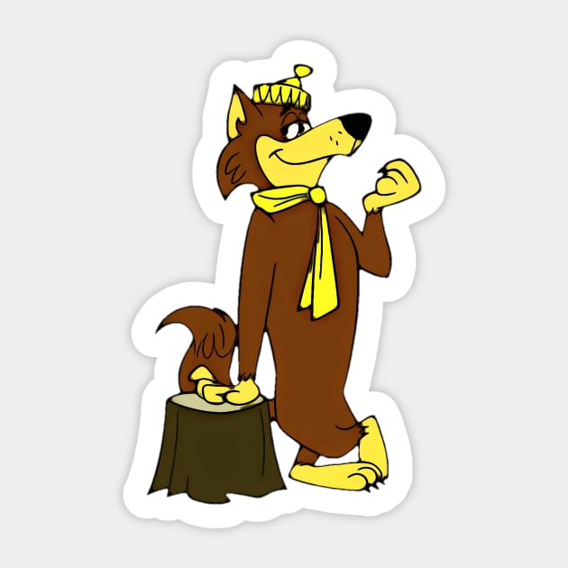 Loopy De Loop, Hanna-Barbera classic cartoon Sticker by RainbowRetro